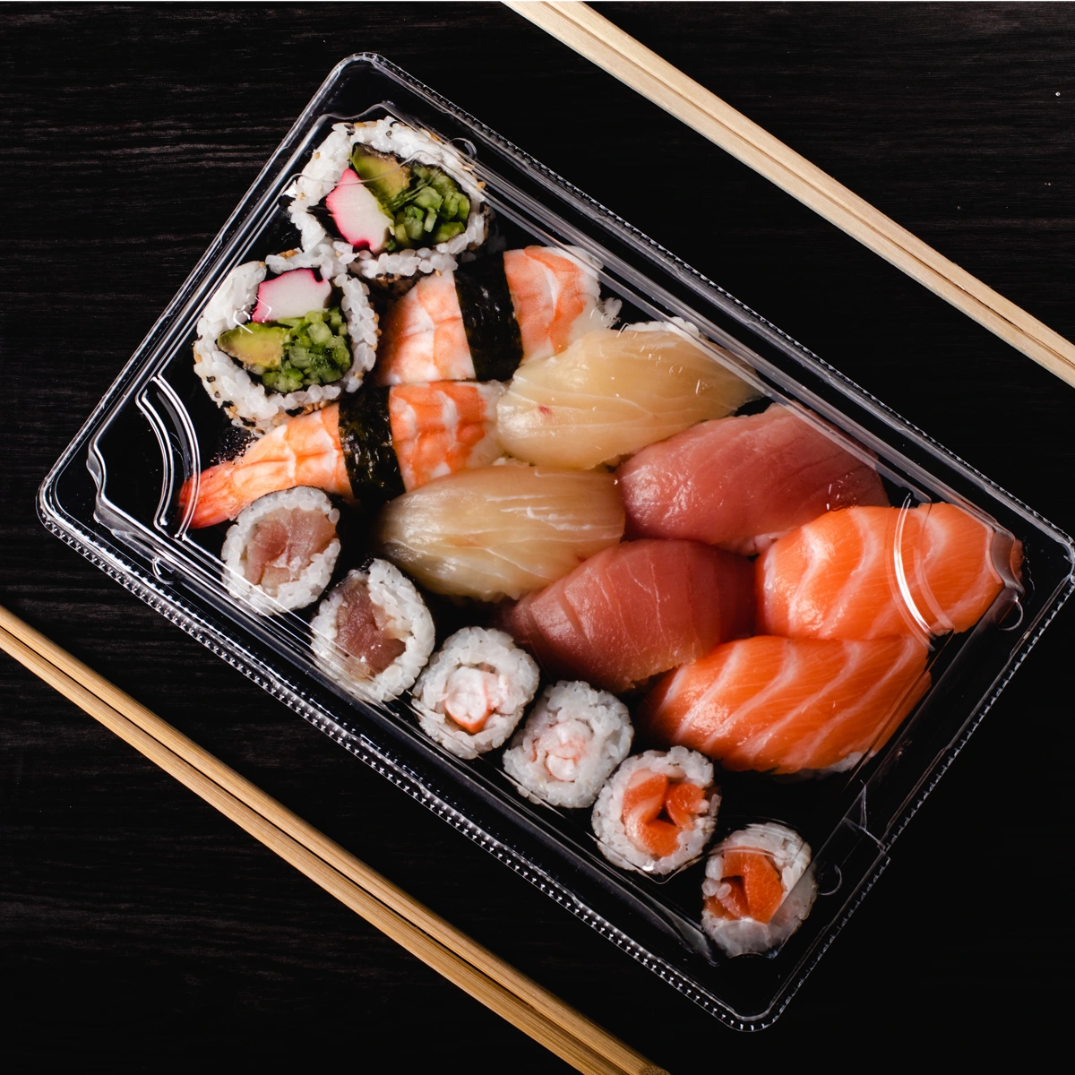 Sushi Verpackungen aus OPS - Eine transparente Lösung