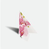 Papier-Serviette mit Orchidee Motiv, 40 x 40cm, 3-lagig,...