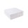 Karton-Torten-Box, eckig, weiß, 230x230x100mm