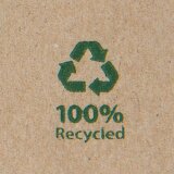 Servietten aus Recyclingpapier, 1-lagig, 1/8 Falz, 32 x 32 cm
