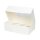6er Cupcake Box aus Karton, mit Einlage und PLA-Fenster, 24,5 x 16,5 x 8 cm, wei&szlig;