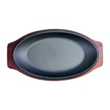 TiBan Platte aus Gusseisen, 42 x 24,5 x 4 cm