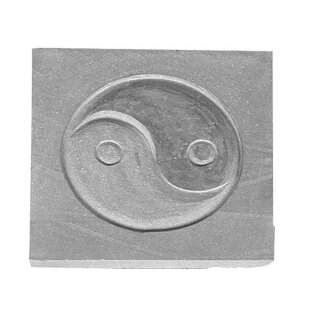 Granit Steinplatte " Yin Yang"