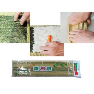 Bambus Sushi-Rollmatte, 240x300mm