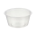 PP-Dressingbecher mit Deckel, 50ml, 500Stk, Transparent