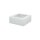 BIO Karton-Cupcake Box, PLA-Sichtfenster, 180x180x75mm, weiß