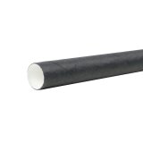 Papier-Jumbo Strohhalme, 230mm, Ø8mm, schwarz