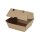 BIO Karton-Burger Box, eckig, 168x154x98mm, braun