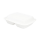 Zuckerrohr-Menü-Box, 2-geteilt, weiß, 250x200x75mm