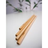 Bambus Strohhalme, 220mm, ca. Ø8mm
