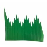 Sushi-Dekoration M, Baran, Bergform, grüne Blätter